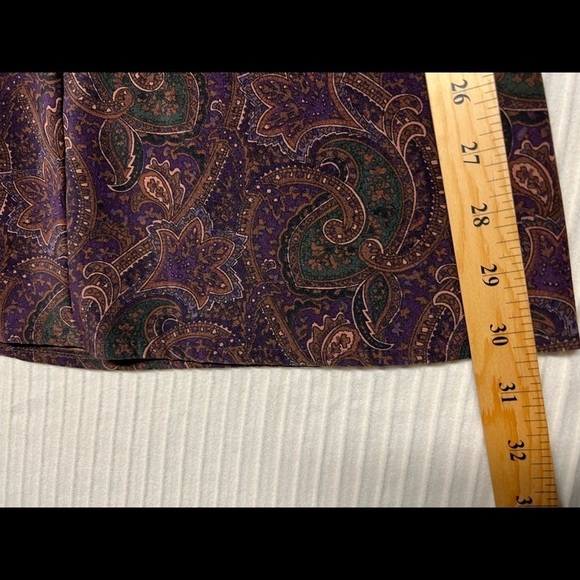 Elementz skirt petite small midi length velvety corduroy feel fall boot style - Picture 3 of 4